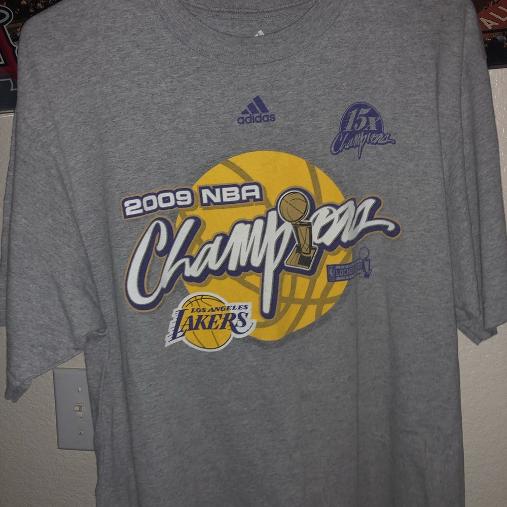 Vintage Adidas Lakers Playoff Shirt